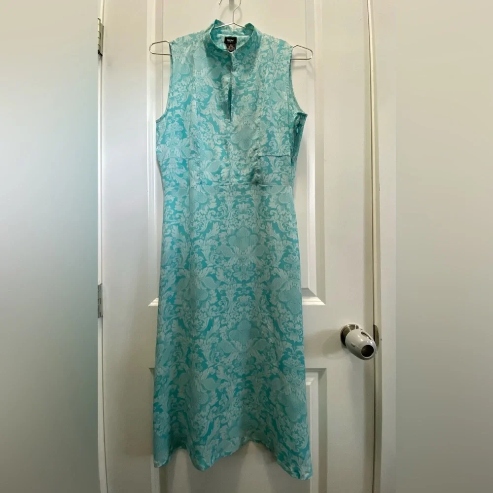 Mossimo Silk Paisley Sleeveless Dress - Picture 1 of 15